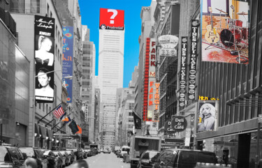 "Times square 2" başlıklı Dijital Sanat Jean-Claude Mathier tarafından, Orijinal sanat, Dijital Fotoğrafçılık