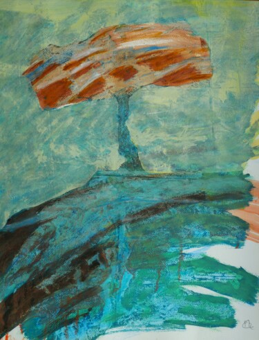 Peinture intitulée "Acédie" par Philippe Casaubon, Œuvre d'art originale, Huile