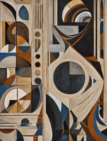 Digital Arts titled "ABSTRACT M ART" by Pict T Mosb, Original Artwork, AI generated image