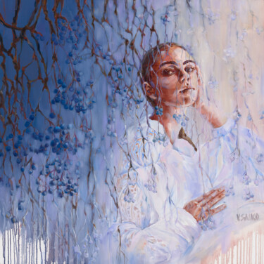 Ζωγραφική με τίτλο "Winter Dreams" από Vera Saiko, Αυθεντικά έργα τέχνης, Λάδι