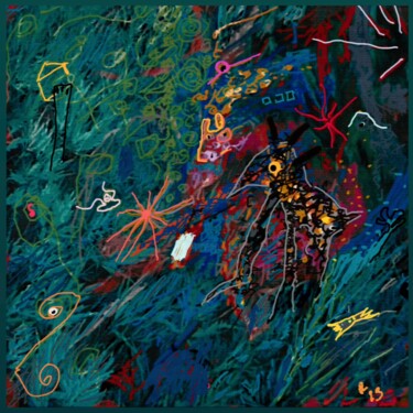 Arts numériques intitulée "Reve" par Rossi Roberto, Œuvre d'art originale, Peinture numérique