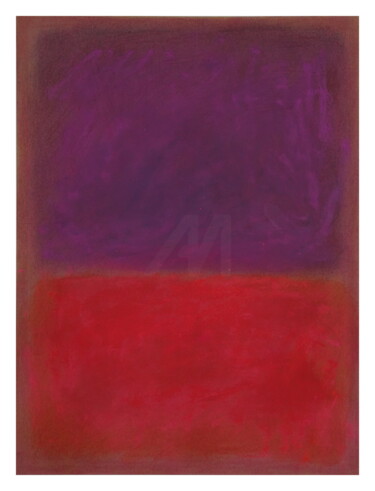 Malerei mit dem Titel "No. 2502_Texture té…" von Guido Lötscher, Original-Kunstwerk, Pastell