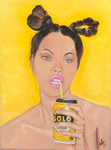Peinture intitulée "Libre comme l’art" par Mate13, Œuvre d'art originale, Acrylique Monté sur Châssis en bois