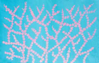 "Branches with small…" başlıklı Tablo Irina Afonskaya tarafından, Orijinal sanat, Akrilik