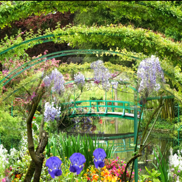 "Giverny 5" başlıklı Fotoğraf Jean-Claude Mathier tarafından, Orijinal sanat, Dijital Fotoğrafçılık
