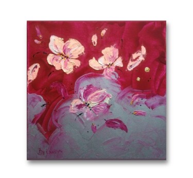 Peinture intitulée "Plata" par Milena Bernardini, Œuvre d'art originale, Acrylique Monté sur Châssis en bois