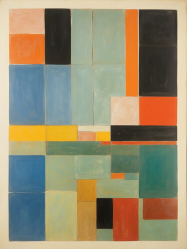 数字艺术 标题为“Abstract Expression…” 由Nabil Zeineddine, 原创艺术品, 数字油画