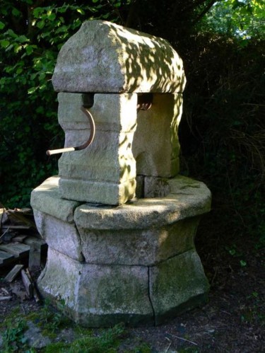 Sculpture intitulée "PUITS" par Venner Fanch, Œuvre d'art originale