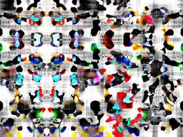 数字艺术 标题为“The frequency of id…” 由Jaime Caba, 原创艺术品, 数字油画