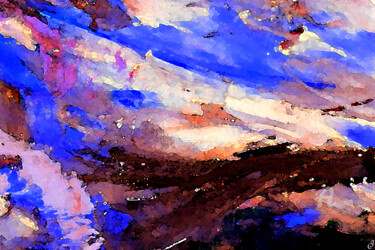 Digital Arts titled "Espace de liberté" by Cj Perin, Original Artwork, Digital Painting