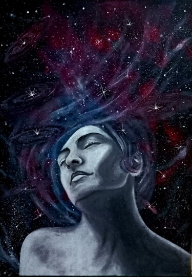 绘画 标题为“Parallel Universes” 由Francesco Graci, 原创艺术品, 油 安装在木质担架架上