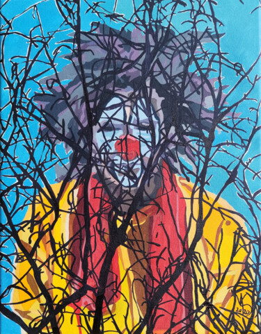 All people are sad 绘画 标题为“All people are sad” 由Maria Lapteva, 原创艺术品, 油