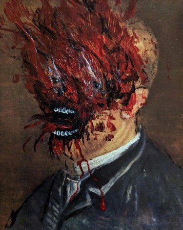 Vincent 2 Painting titled "Vincent 2" by Vaxo Lang, Original Artwork, Acrylic