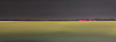 The last light before darkness (November) Peinture intitulée "The last light befo…" par Nelly Van Nieuwenhuijzen, Œuvre d'art originale, Acrylique Monté sur Châssis e…