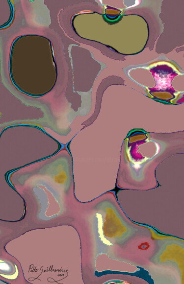 数字艺术 标题为“Mars-1A” 由Pablo Guillamon, 原创艺术品, 数字油画
