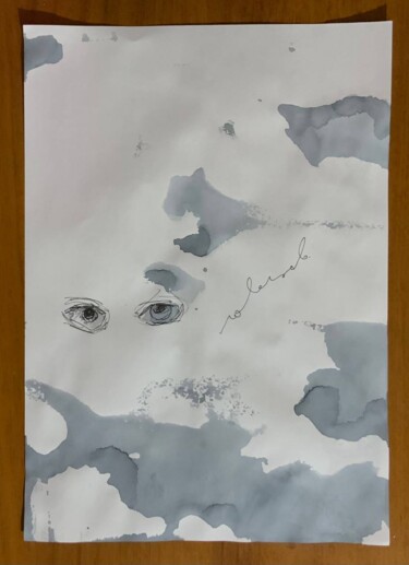 绘画 标题为“пятна №2” 由Александр Ловцов, 原创艺术品, 墨