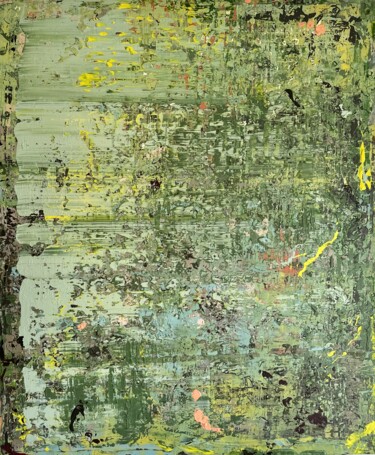 Painting titled "Wildflowers imprint…" by Olia Blagov, Original Artwork, Acrylic