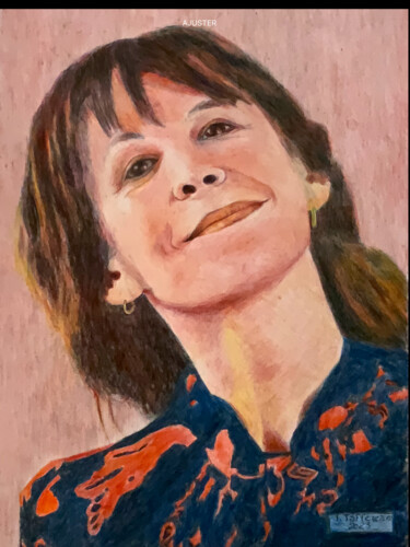 Dessin intitulée "SOPHIE V." par Jacques Tafforeau, Œuvre d'art originale, Crayon