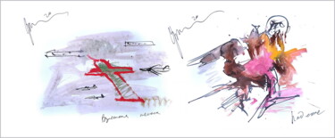 his fall is nothing bad, the plane is flying to the rescue Grafika cyfrowa / sztuka generowana cyfrowo zatytułowany „his fall is nothing…” autorstwa Дима Dima Вильмс Wilms (Рок-Живопи…