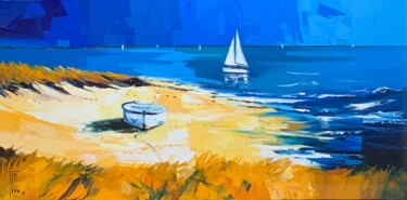Painting titled "Éclat de Lumière" by Pierrick Tual, Original Artwork, Oil