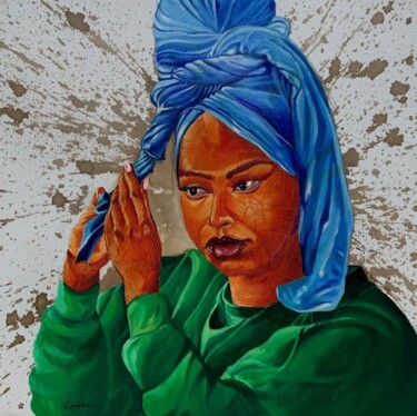 绘画 标题为“Beauty lies in the…” 由Opeyemi Aremu, 原创艺术品, 丙烯