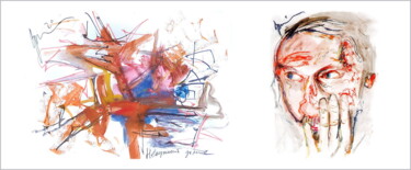 I decide the fate of an unnecessary house Artes digitais intitulada "I decide the fate o…" por Dima Dima Vil Ms Wilms (Rok Zivopisec Rock Painter), Obras de arte orig…