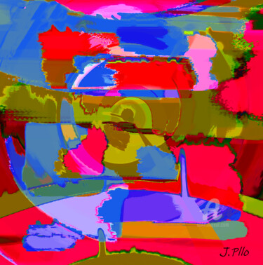 Arte digital titulada "magfuge" por Joseph Pllo, Obra de arte original, Pintura Digital