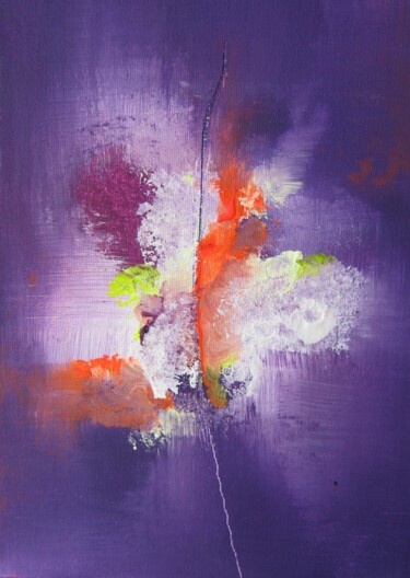 Schilderij getiteld "Line two" door Meike Van Riel, Origineel Kunstwerk, Acryl