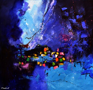 Peinture intitulée "A few gems" par Pol Ledent, Œuvre d'art originale, Huile Monté sur Châssis en bois