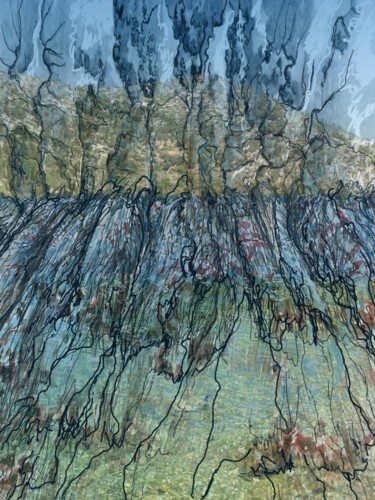 Arts numériques intitulée "Cycles II" par Athanasia Karatza, Œuvre d'art originale, Travail numérique 2D