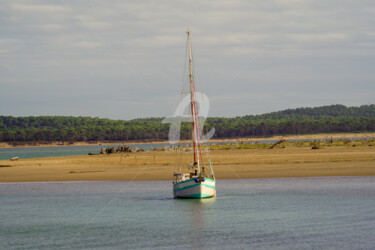 Photography titled "marée basse" by A.T Photographie, Original Artwork, Digital Photography