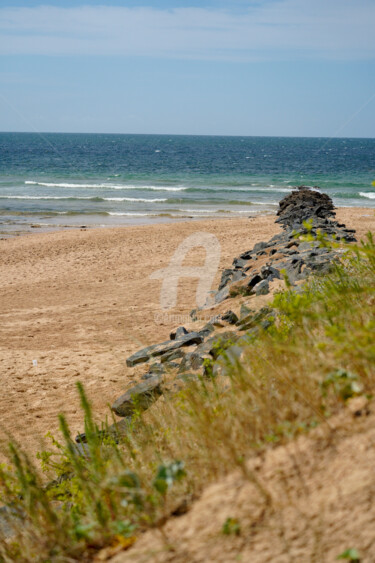 Photographie intitulée "paysage océan" par A.T Photographie, Œuvre d'art originale, Photographie numérique