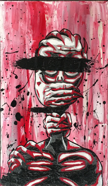 Le Silence Pittura intitolato "Le Silence" da Ab Paintart, Opera d'arte originale, Acrilico Montato su Telaio per barella in legno