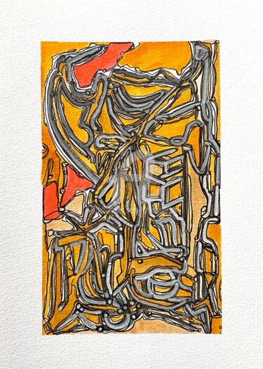 Peinture intitulée "F41" par Chris.Sopena, Œuvre d'art originale, Acrylique