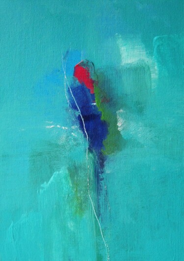 Schilderij getiteld "No. 205" door Meike Van Riel, Origineel Kunstwerk, Acryl