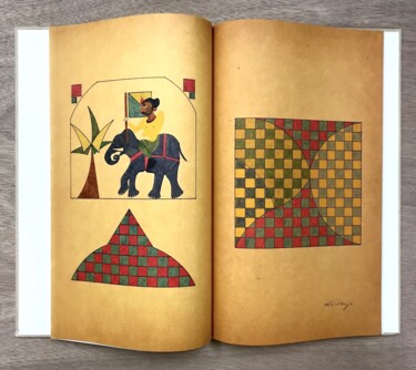 绘画 标题为“The Mahout” 由Wilf Tilley, 原创艺术品, 墨