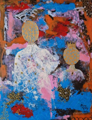 Premier jour d'hiver 绘画 标题为“Premier jour d'hiver” 由Anna Grazi, 原创艺术品, 丙烯