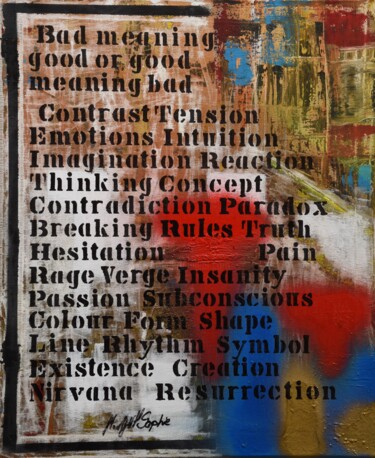 Just Art 绘画 标题为“Just Art” 由Małgorzata Wartołowicz (Margot Sophie), 原创艺术品, 丙烯