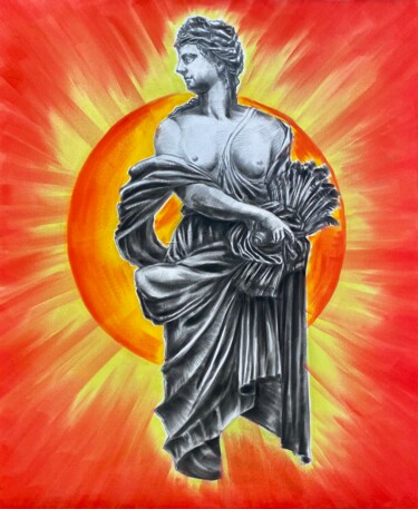 Prosperity Disegno intitolato "Prosperity" da Maksym Kulikov, Opera d'arte originale, Pastello