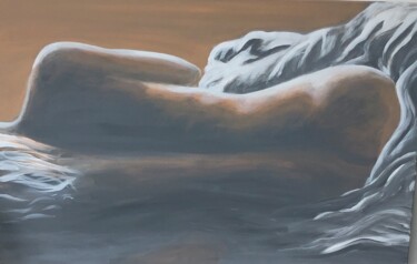 Dos 3 Peinture intitulée "Dos 3" par Maïlys Painting, Œuvre d'art originale, Acrylique Monté sur Châssis en bois