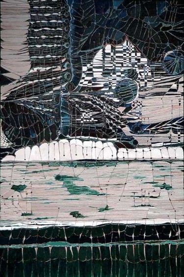 Painting titled "Isle of Bliss 2" by Jose Carlos Sarmento, Original Artwork, Oil
