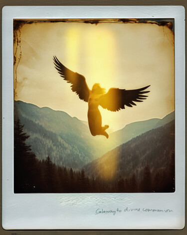 LIGHT ARCHANGEL NO. 06 摄影 标题为“LIGHT ARCHANGEL NO.…” 由Ciro Ayala (КИР), 原创艺术品, 操纵摄影