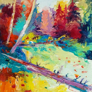 Lost Painting titled "Lost" by Natalie Rusinova, Original Artwork, Oil