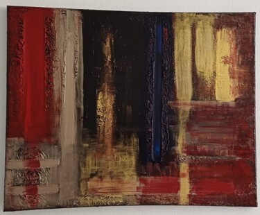 509 Painting titled "509" by Céline Loy, Original Artwork, Acrylic Mounted on Wood Stretcher frame