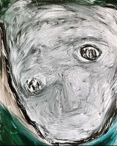 "Untitled" başlıklı Tablo Bekim Ala tarafından, Orijinal sanat, Petrol