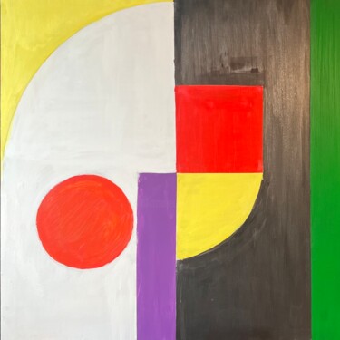 Peinture intitulée "A TABLE" par Edart, Œuvre d'art originale, Acrylique