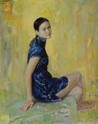 绘画 标题为“Ekaterina” 由Vadim Chazov, 原创艺术品, 油
