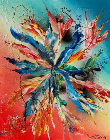Peinture intitulée "Souverain" par Gilbert Morales, Œuvre d'art originale, Acrylique