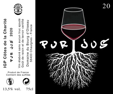 Design titled "Pur Jus" by Béopé, Original Artwork, Table art