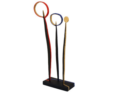 雕塑 标题为“Separazione = legam…” 由Pavlovskydesign Metal And Painting, 原创艺术品, 丙烯